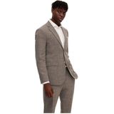 Selected - Oasis - Blazer - Slim Fit - 54% Polyester, 24% Wol, 20% Linnen, 2% Elastaan