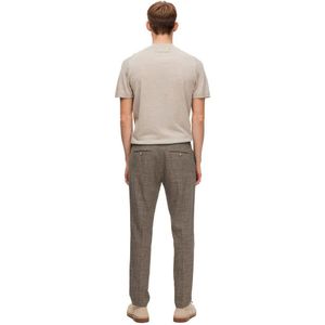 Broeken - Slim Fit - Grijs - 54% Polyester 24% Wol 20% Linnen 2% Elastaan
