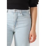 Jeans - Stonewash - Hoge Taille - Biologisch Katoen - Rechte Pasvorm