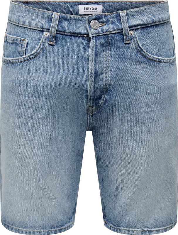 Only & Sons Onsedge Light Blue 6092 Shorts Heren Broek