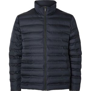 SELECTED - Barry - Gewatteerde Tussenjas - Navy