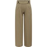 JdY - Jdygeggo New Long Pant - Damesbroek - Sepia-inkt - Wijde Pasvorm