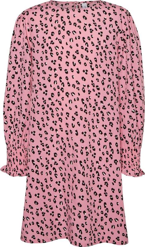 VERO MODA - Korte Jurk - Junior - Lange Mouwen - O-hals - Regular Fit