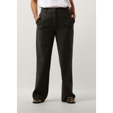 Broek - Regular Fit - Zwart - 49% Gerecycled Polyester, 42% Viscose, 9% Elastaan