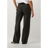 Broek - Regular Fit - Zwart - 49% Gerecycled Polyester, 42% Viscose, 9% Elastaan