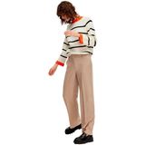 Selected Rita Wide Fit Broek Beige Vrouw