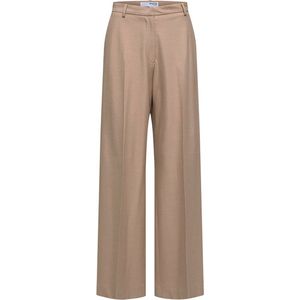 SELECTED - Eliana Jurk Broek Hoge Taille - Dames - Nomad / Detail Melange