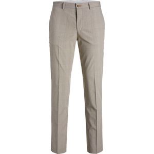 JACK & JONES Solaris Check Trouser loose fit - heren pantalon - wit Pepper
