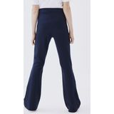 Name It - Flared Broek - Blauw - Viscose, Polyester, Elastan