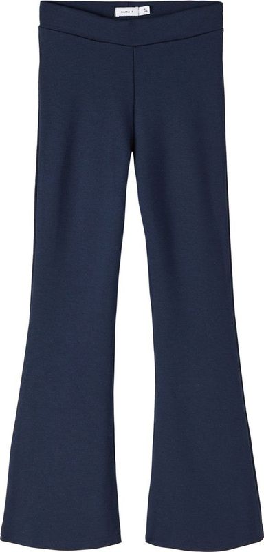 Name It - Flared Broek - Blauw - Viscose, Polyester, Elastan