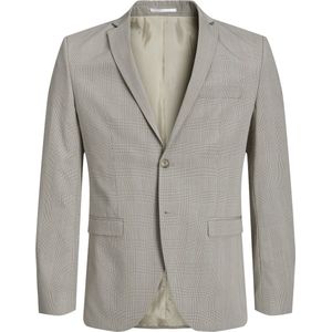 JACK & JONES Geruite blazer voor heren, Witte Pepper/Checks: super slim fit, 50