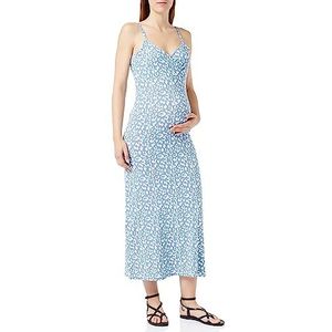 MAMALICIOUS zwangerschapsjurk voor dames, Neptune Green/Aop:leo, XL