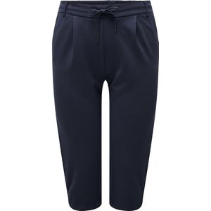 ONLY CARMAKOMA - Broeken - Zwart - Katoen - Koordsluiting