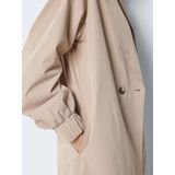 NOISY MAY Trenchcoat Zomer NMSOFFY Zand