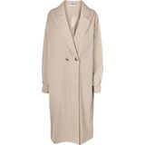 NOISY MAY Trenchcoat Zomer NMSOFFY Zand