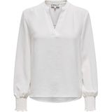 Only - Mette - Dames-T-shirt - Lange Mouwen - Normale Pasvorm