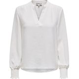 Only - Mette - Dames-T-shirt - Lange Mouwen - Normale Pasvorm