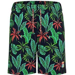 NAME IT Jongens Nkmzoccas zwemshorts, Dark Sapphire, 116