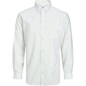 Jack & Jones - Jprblaparker Shirt - Wit - 100% Katoen