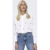 Katoen - Overhemd - Zacht Roze - Lange Mouwen - Boxy Fit