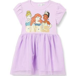 NAME IT Nmfmosa Disney Ss Wdi jurk voor meisjes, Ecru