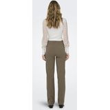 Only - Casual Broek - Fossil - Katoen
