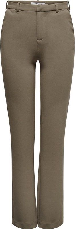 Only - Casual Broek - Fossil - Katoen