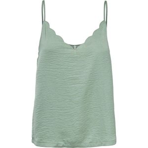 Only - Onldebbie Singlet - Dames - Lily Pad - Satijnenlook - Verstelbare Schouderbandjes