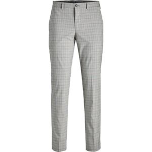JACK & JONES - Solaris Check Trouser - Pantalon - Grijs - Loose Fit