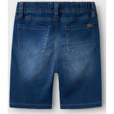 Jeans - Effen - Denim - Heavy Washed - Knielengte - Regular Pasvorm