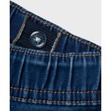 Jeans - Effen - Denim - Heavy Washed - Knielengte - Regular Pasvorm
