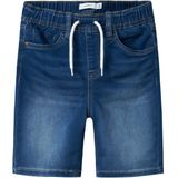 Jeans - Effen - Denim - Heavy Washed - Knielengte - Regular Pasvorm
