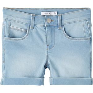 NAME IT KIDS Slim Fit Denim Short NKFSALLI Light Blue Denim