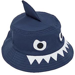 NAME IT Nmmfido Bucket Hat Hoed/muts Kinderen Baby, Donkere saffier, 50/51