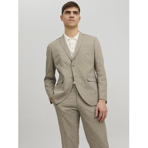 JACK & JONES Blazer Jprriviera Linnen Slim Fit - Beige