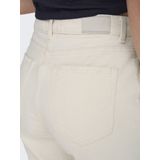 Only Jeans Onlemily Stretch Hw Str Ank Dnm 15292435 Ecru Dames