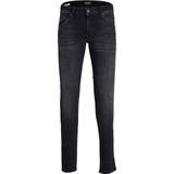 JACK & JONES - JJIGLENN JJFOX GE 147 - Slim Fit Jeans - Zwart - Denim