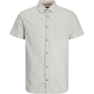 Jack & Jones - Overhemd - Katoen - Korte Mouwen - Knoopsluiting