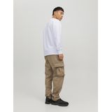 Jack & Jones Sweatshirt Digital Pullover ohne Kapuze
