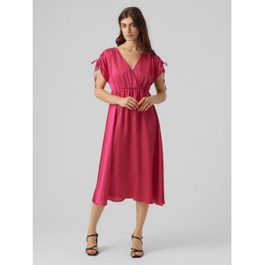VERO MODA - Heart Oli - Jurk - Cyclaam - 3/4 Lengte - V-hals