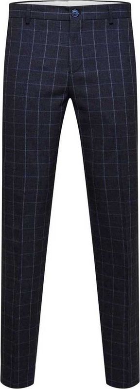 Selected Oasis Slim Fit Dress Pants Blauw 56 Man