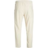 Jack & Jones - Casual Broek - Lichtbeige - Katoen/Linnen/Elastan