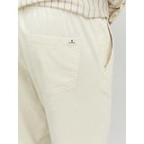 Jack & Jones - Casual Broek - Lichtbeige - Katoen/Linnen/Elastan