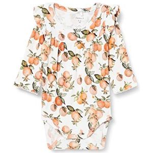 NAME IT Baby meisje Nbffaline Ls Body, wit (bright white), 50