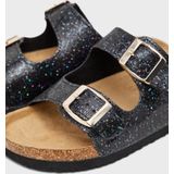 Glitter - Sandalen - Roze - Kurk - Gespsluiting