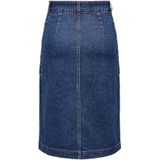 JDY - Olivia - Spijkerrok - Lang - Denim - Knoopsluiting