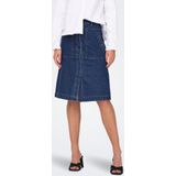 JDY - Olivia - Spijkerrok - Lang - Denim - Knoopsluiting