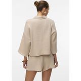 Shorts - Zwart - Katoen - High Waist - Baggy Fit