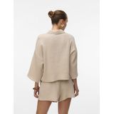 Shorts - Zwart - Katoen - High Waist - Baggy Fit