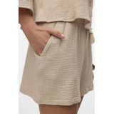 Shorts - Zwart - Katoen - High Waist - Baggy Fit